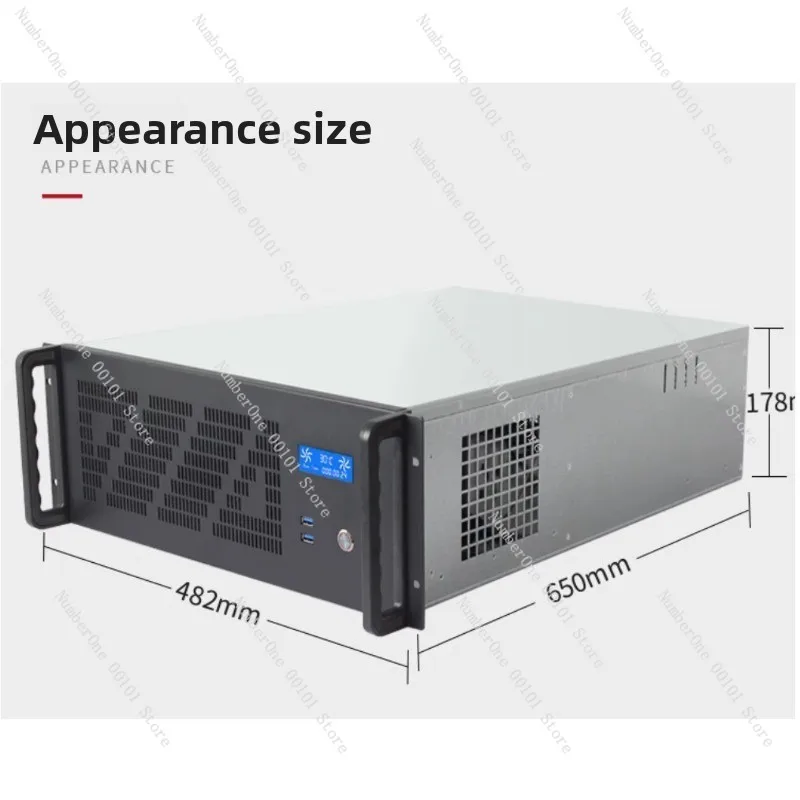 Rangka Server 4U dengan 12 Slo - Server Gpu Chassis 4U ulasan dan harga