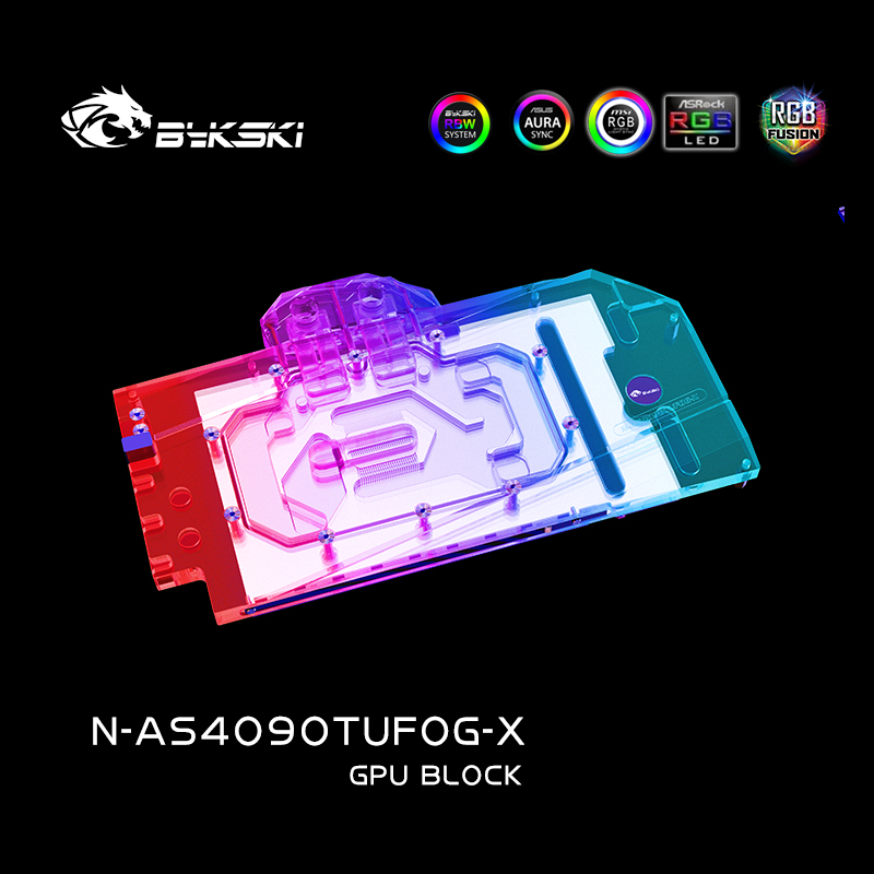 Blok GPU Bykski untuk Kartu Gr - Rtx 4090 Water Block ulasan dan harga