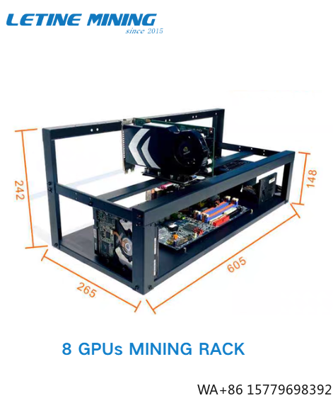 CMP 170HX, Rak Penambangan den - Gpu Mining Rig Frame 8 Gpu ulasan dan harga